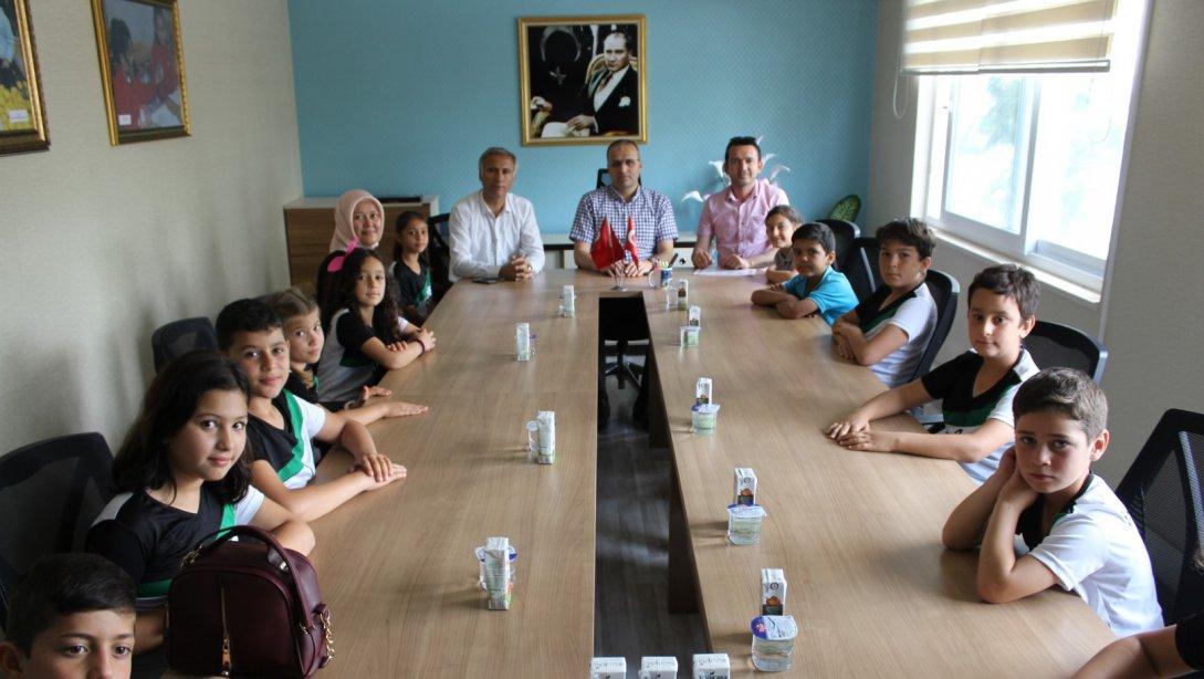 Pınarbaşı Şehit Polis Bayram Göde İlkokulu Müdürlüğümüzü ziyaret etti.