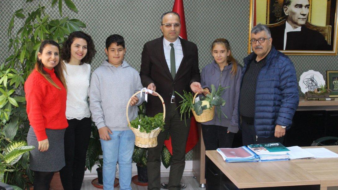 Turgut Özal Ortaokulu, Müdürlüğümüzü ziyaret etti.