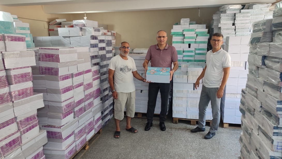 Yeni Eğitim Yılına Hazırlık: Ders Kitapları Dağıtıma Hazır!
